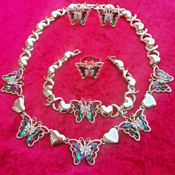 Butterfly Tri-Color XOXO Set