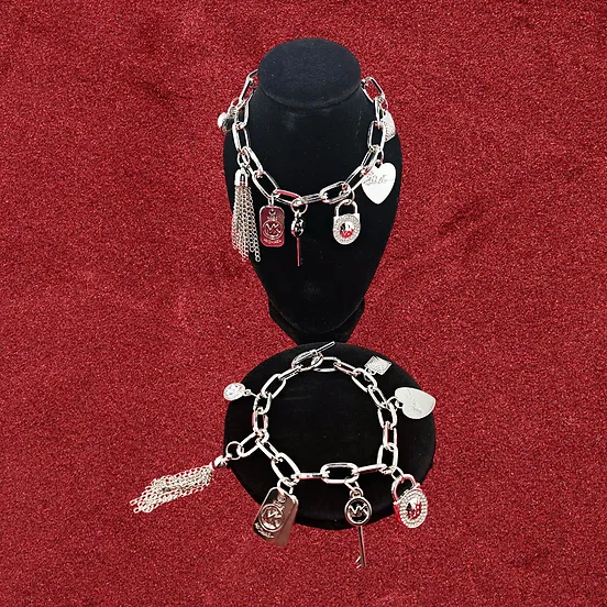 Several Designs Charm Bracelet